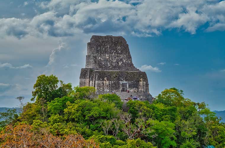 Temple IV: Tikal from Guatemala City